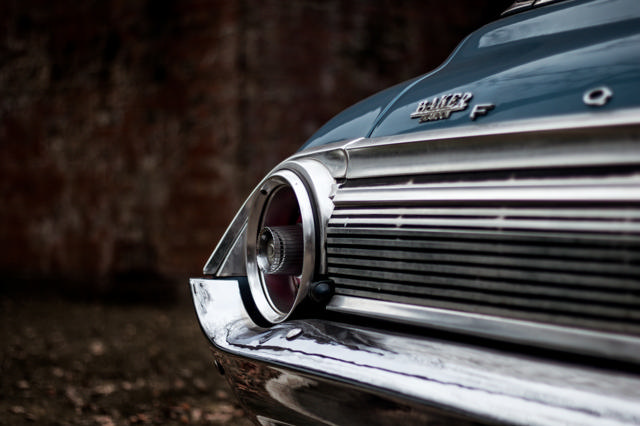 The muscle car he'd promised himself